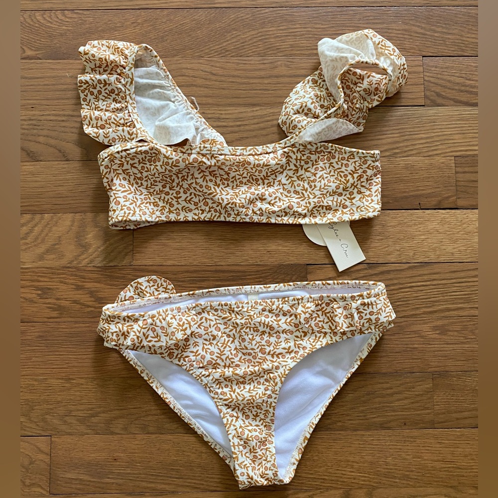 Rylee + Cru NWT girls swimsuit size 10